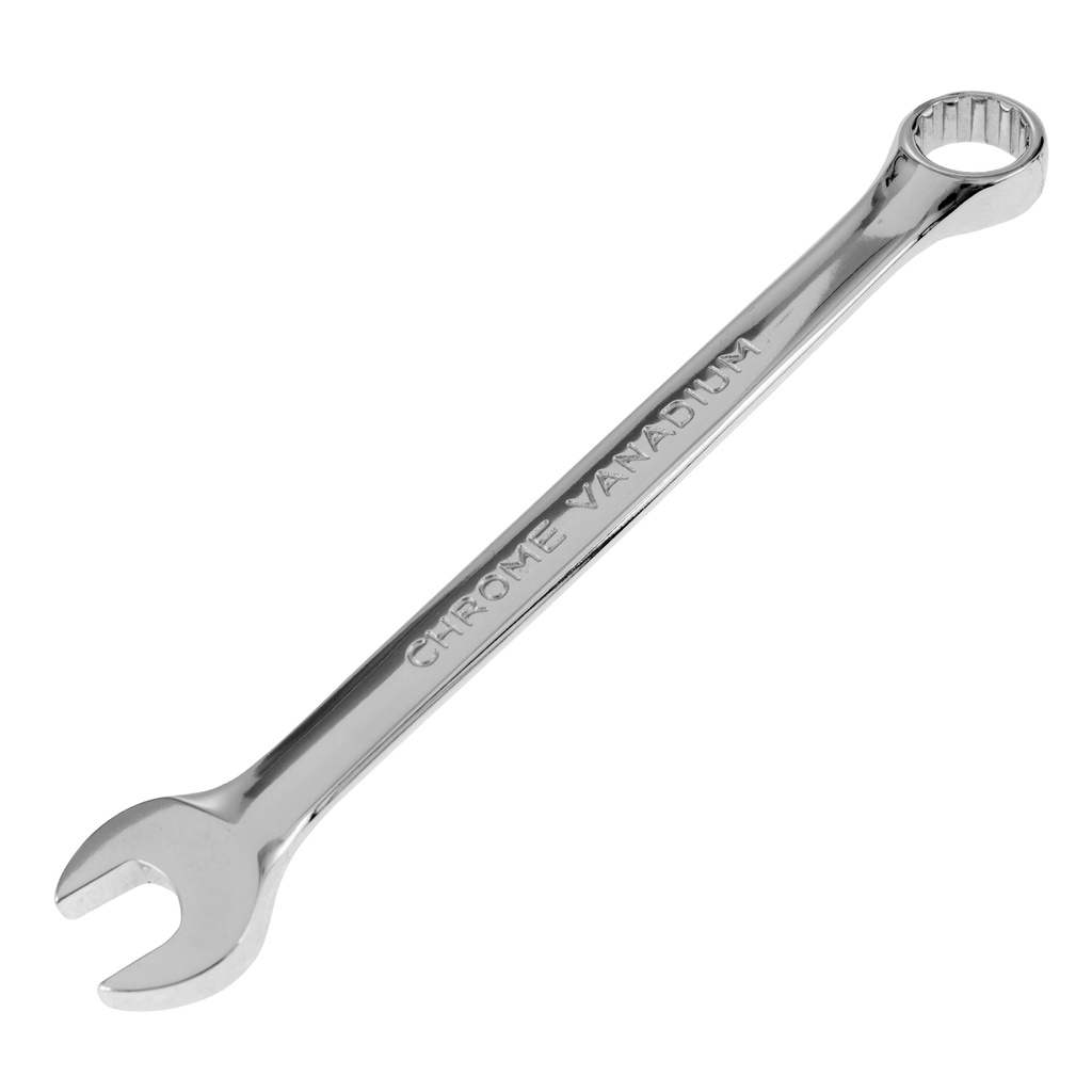 1/2" Polished chrome combination wrench// Denzel 7715186