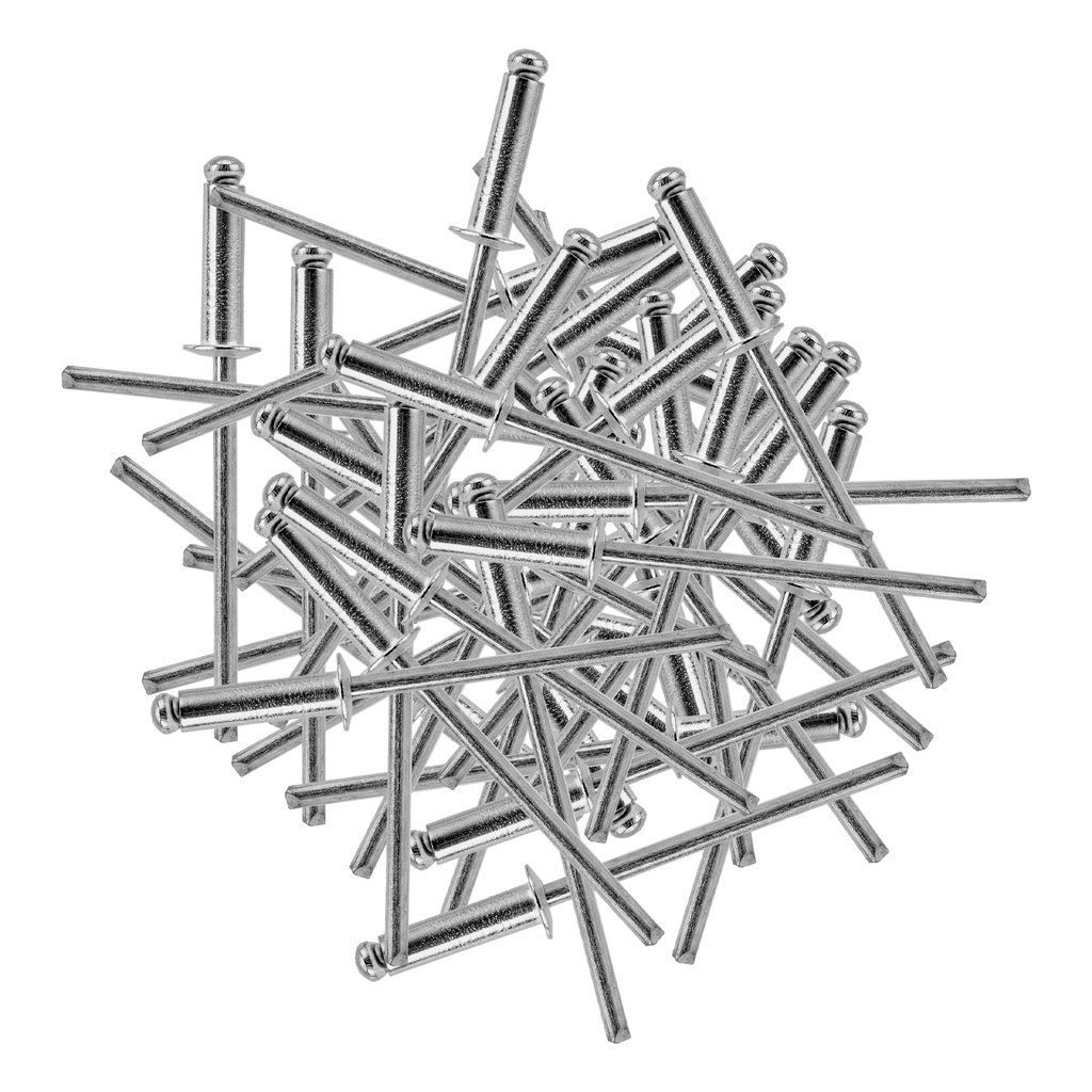 Rivets 1/8"-1/2", 50 pc,// Denzel 7740610