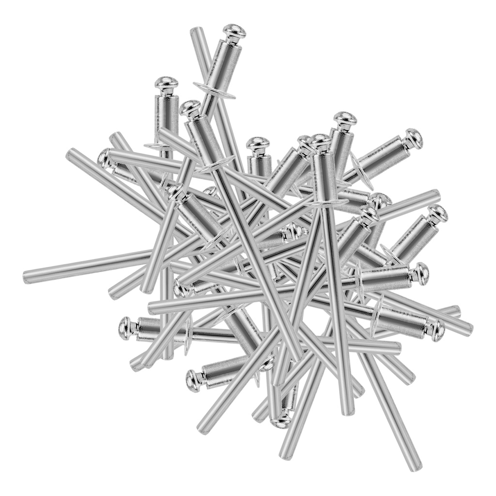 Заклёпки Denzel 1/8″–1/4″, 50 шт.