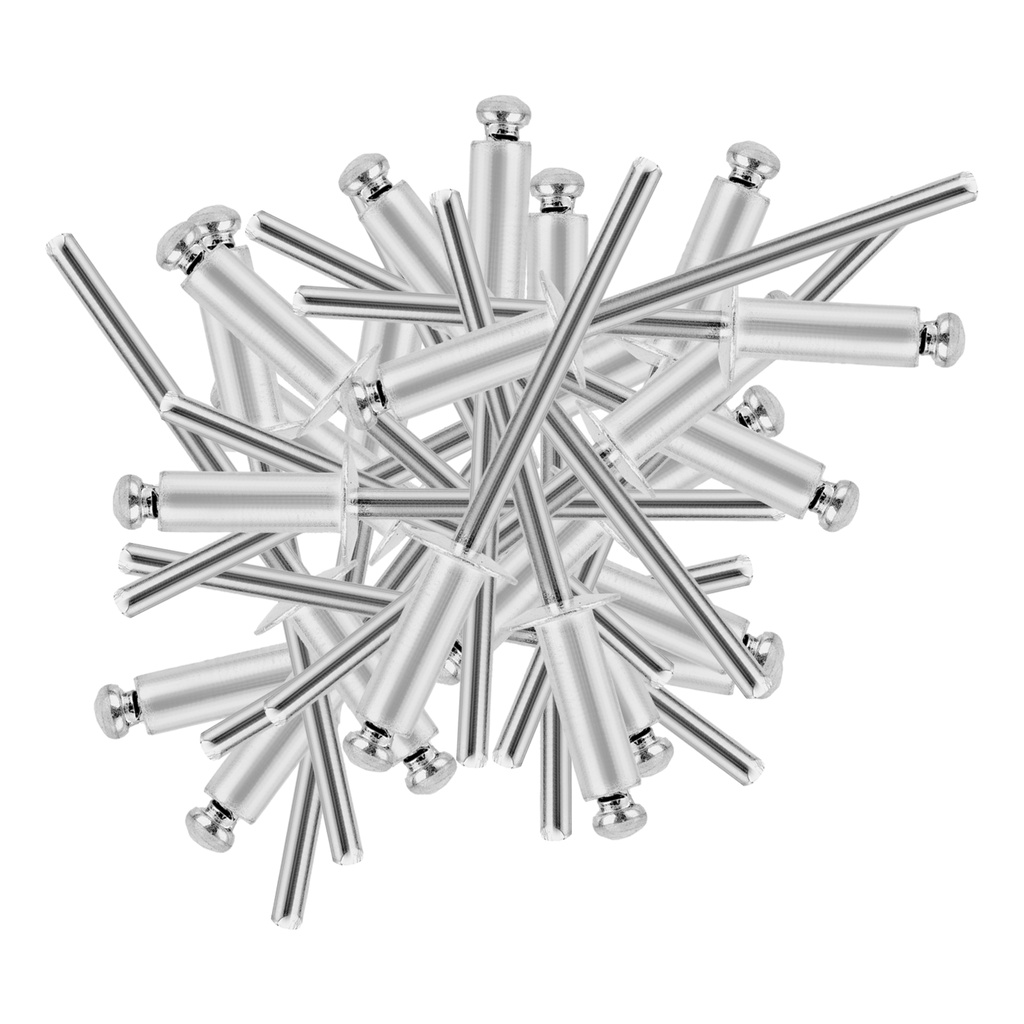 Rivets 5/32"-1/2", 50 pc,// Denzel 7740616