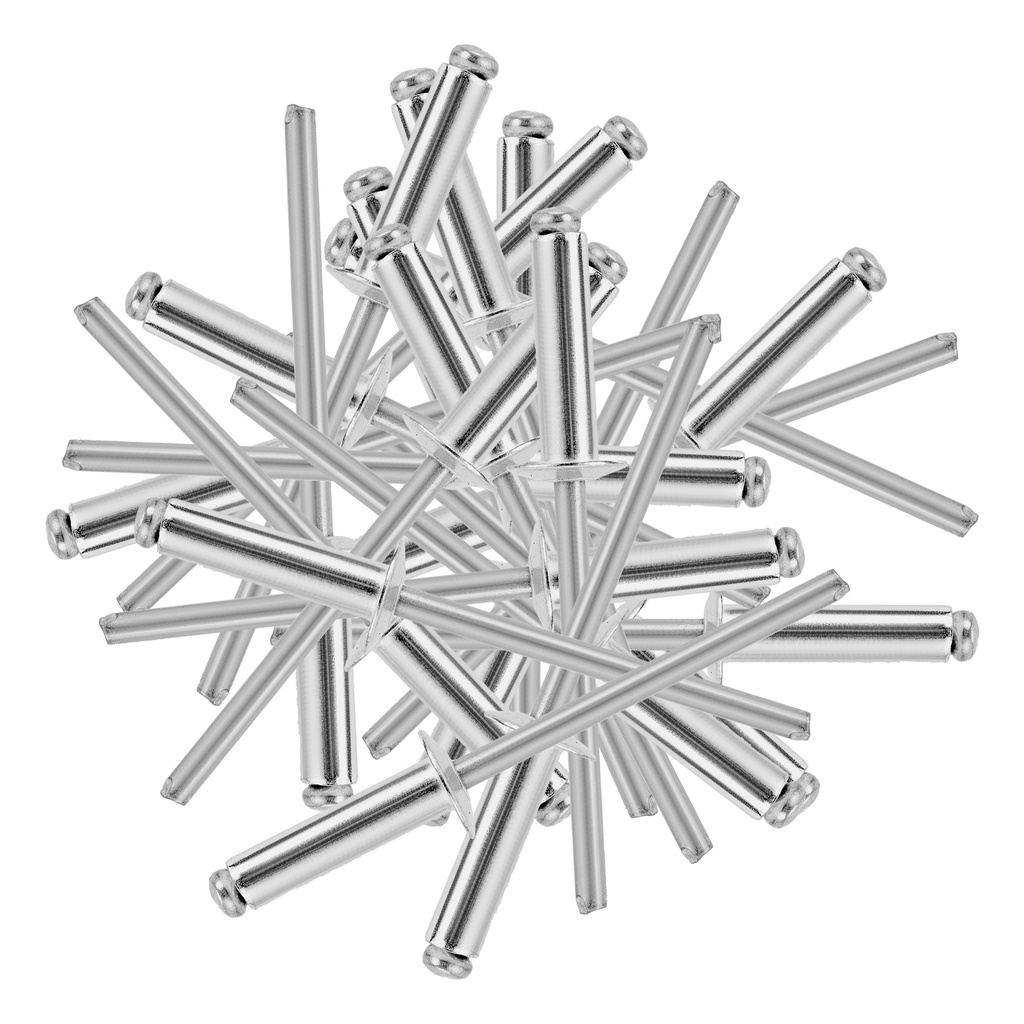 Rivets 5/32"-5/8", 50 pc,// Denzel 7740617