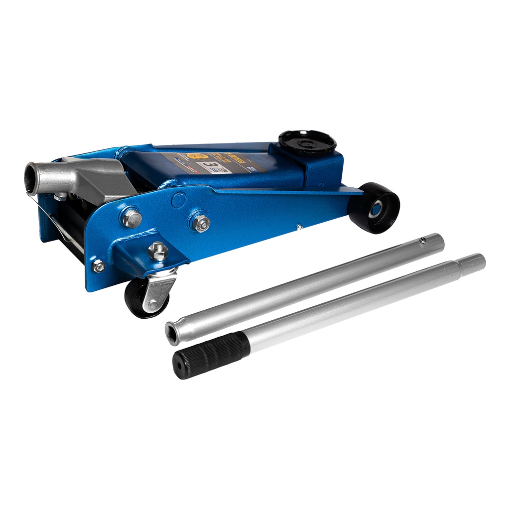 Denzel Trolley Jack 3 t, Heavy Duty, 130–465 mm