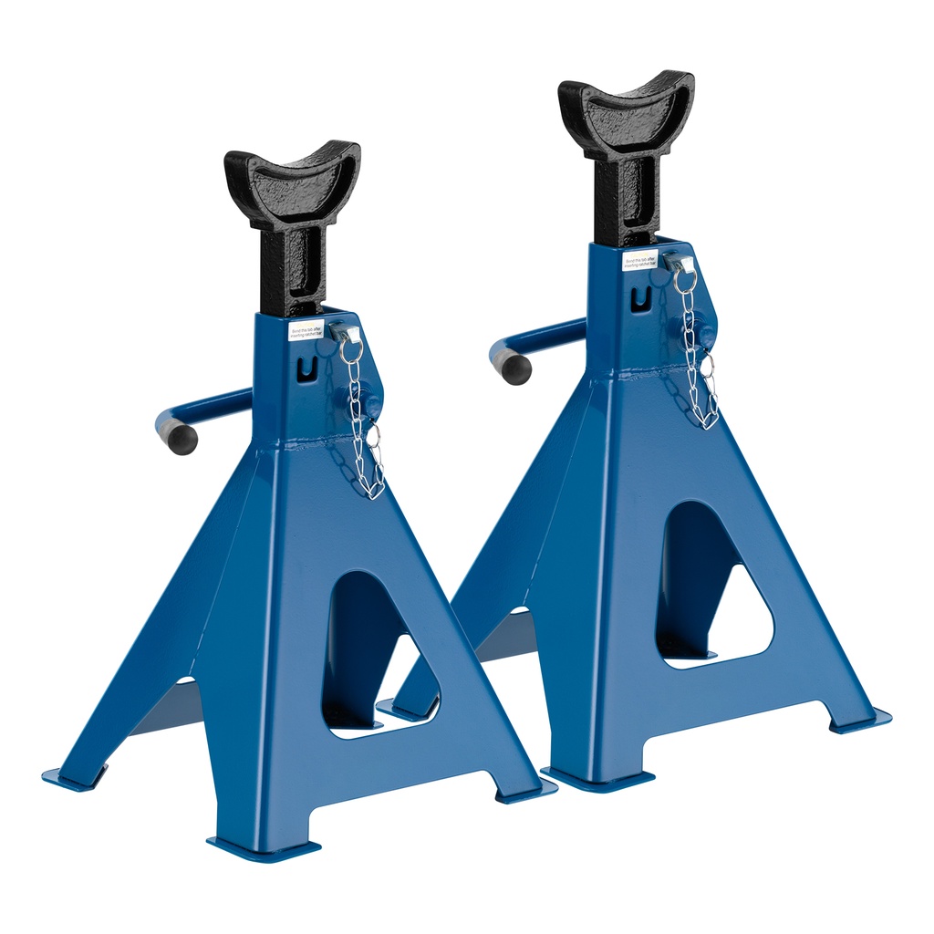 6t Jack stand, lifting height 15 5/32"-23 5/8", 2 pc,// Denzel 7751633