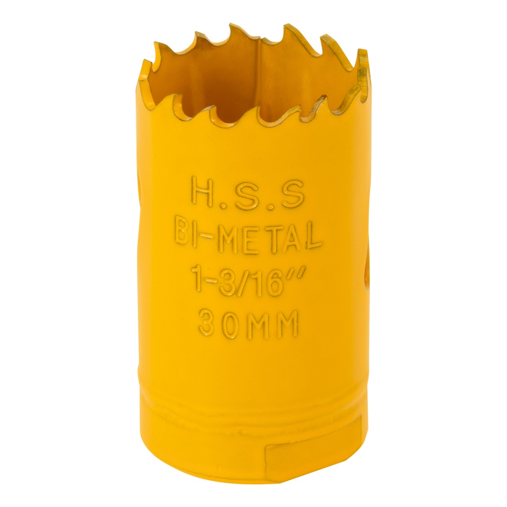 1 3/16" Bi-metal Hole saw// Denzel 7772424