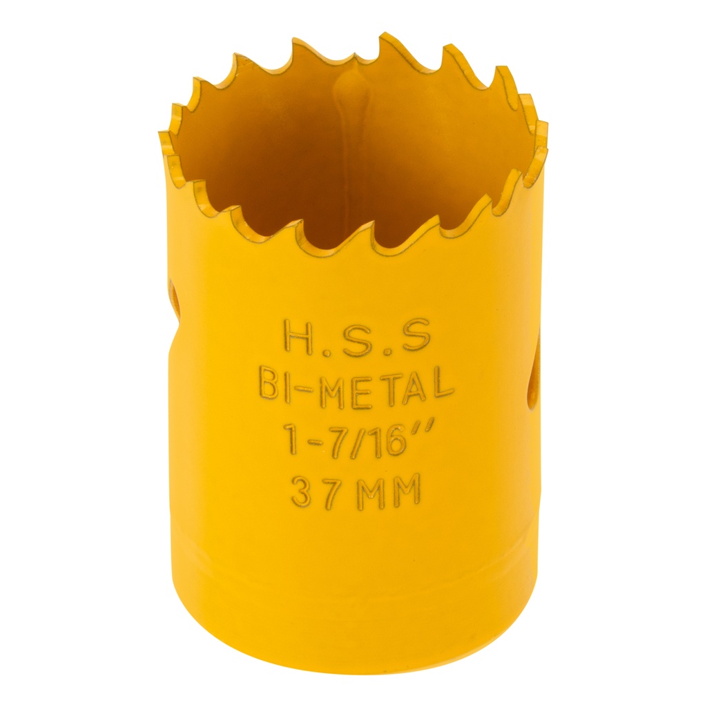 1 7/16" Bi-metal Hole saw// Denzel 7772428