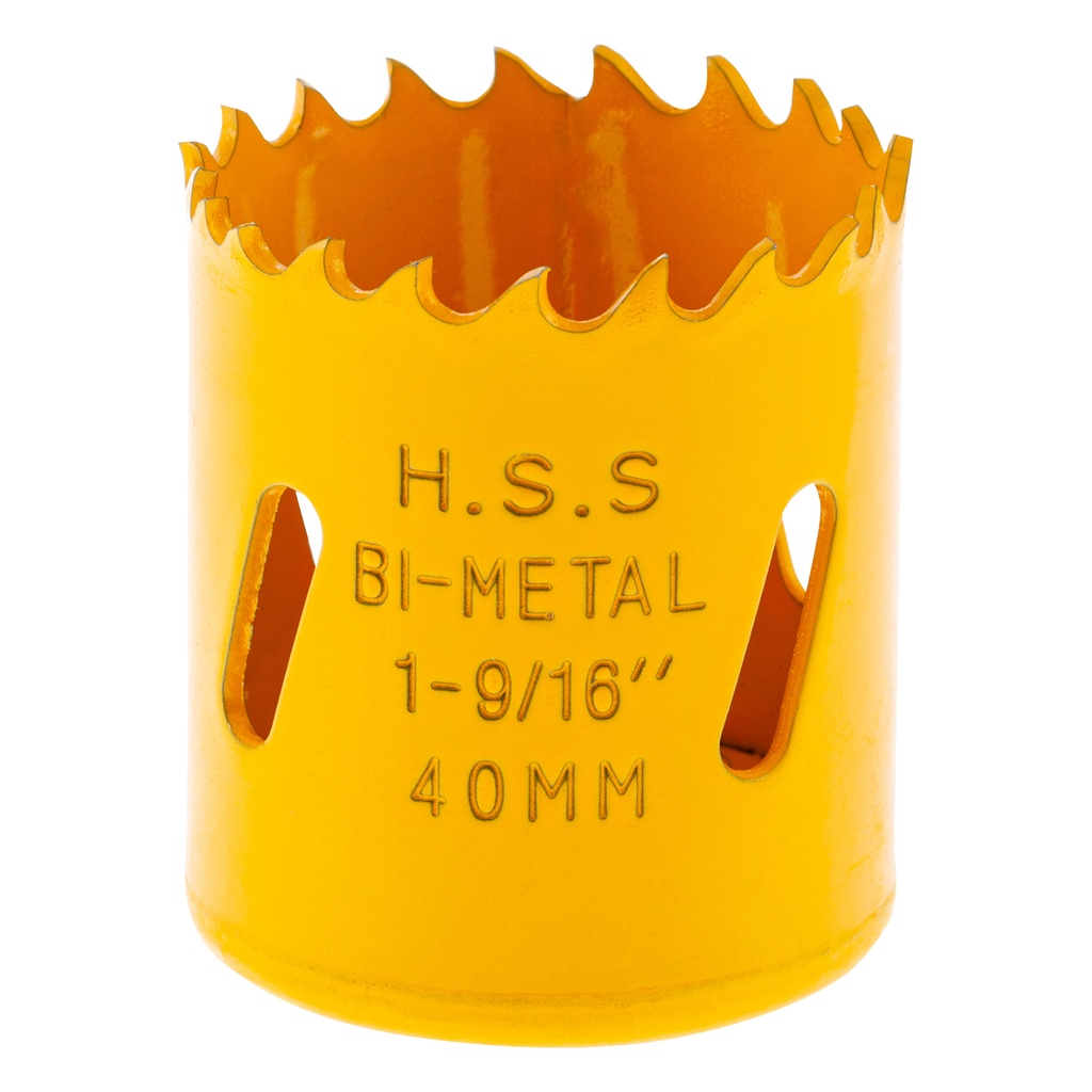 1 9/16" Bi-metal Hole saw// Denzel 7772430