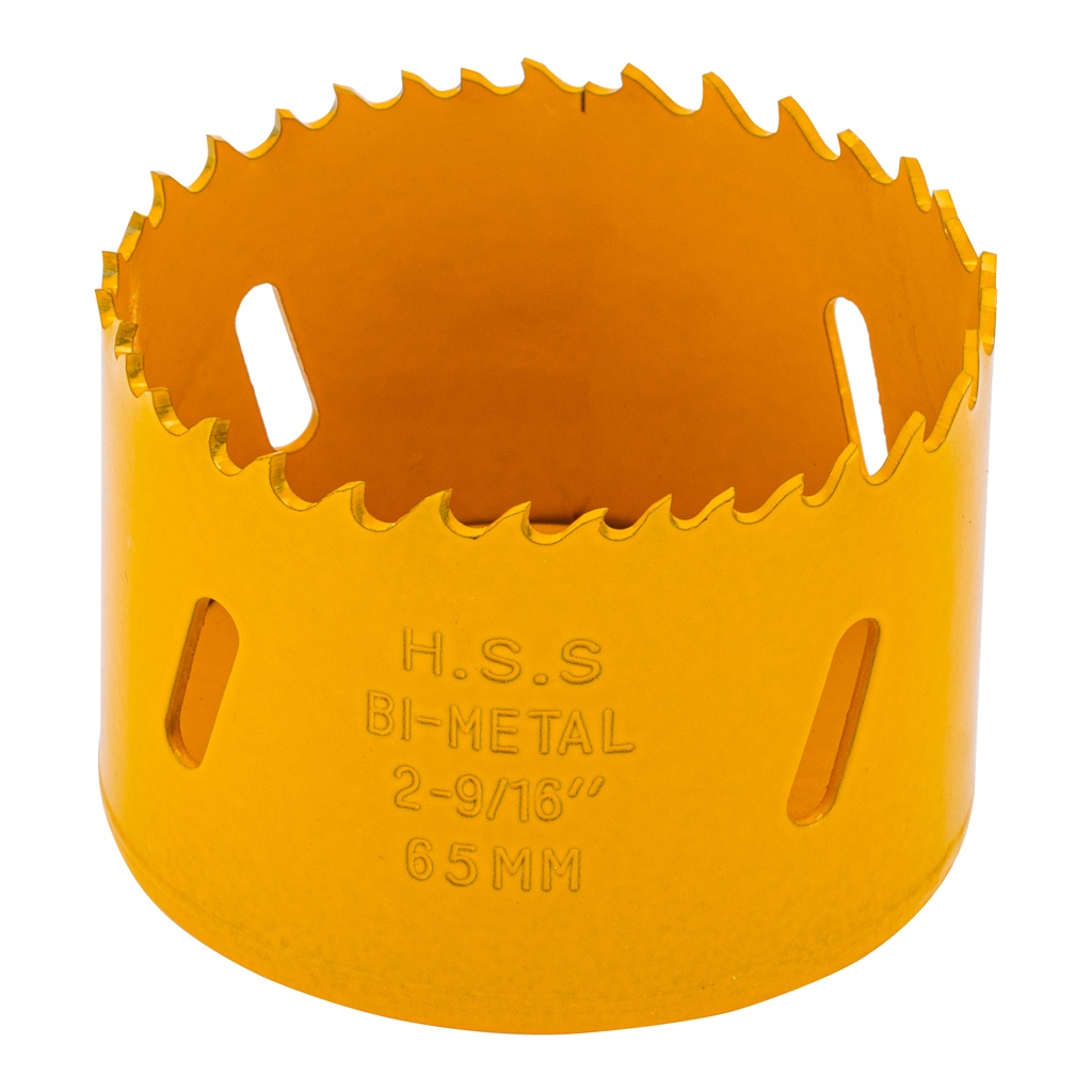 2 9/16" Bi-metal Hole saw// Denzel 7772443