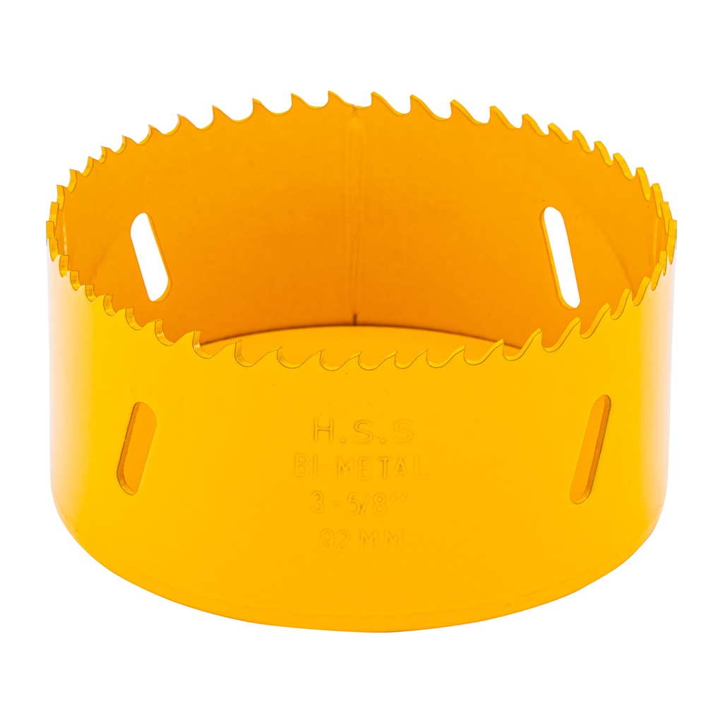3 5/8" Bi-metal Hole saw// Denzel 7772454