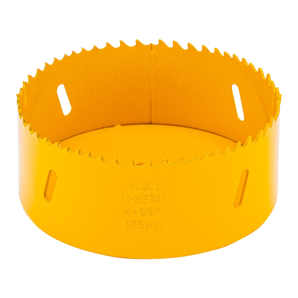 4 1/8" Bi-metal Hole saw// Denzel 7772458
