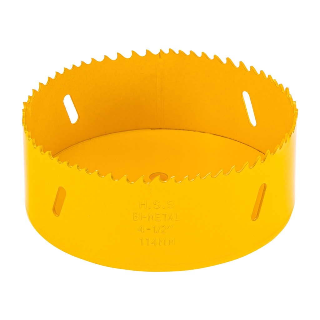 4 1/2" Bi-metal Hole saw// Denzel 7772459