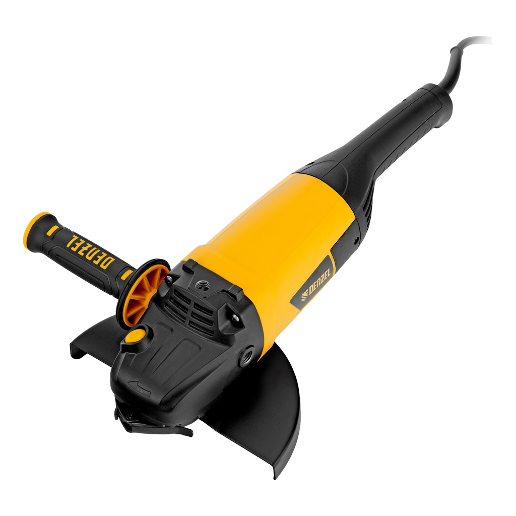 Angle Grinder AG230-2600, 2600 W, 230 mm, 6000 rpm, G-type plug// Denzel 8826917