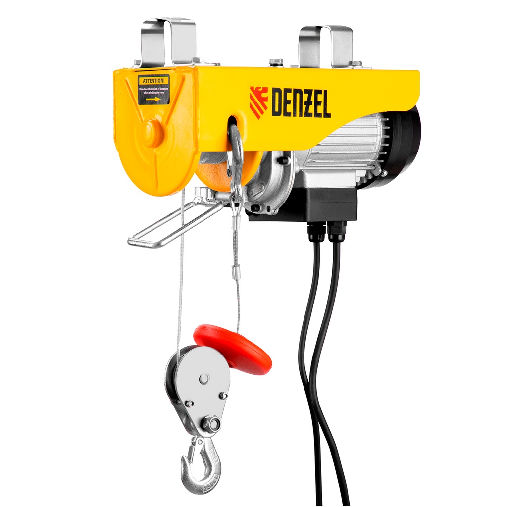 Electric telpher TF-250, 0,25 t, 540 W, height 12 m 10m/min// Denzel 8852011