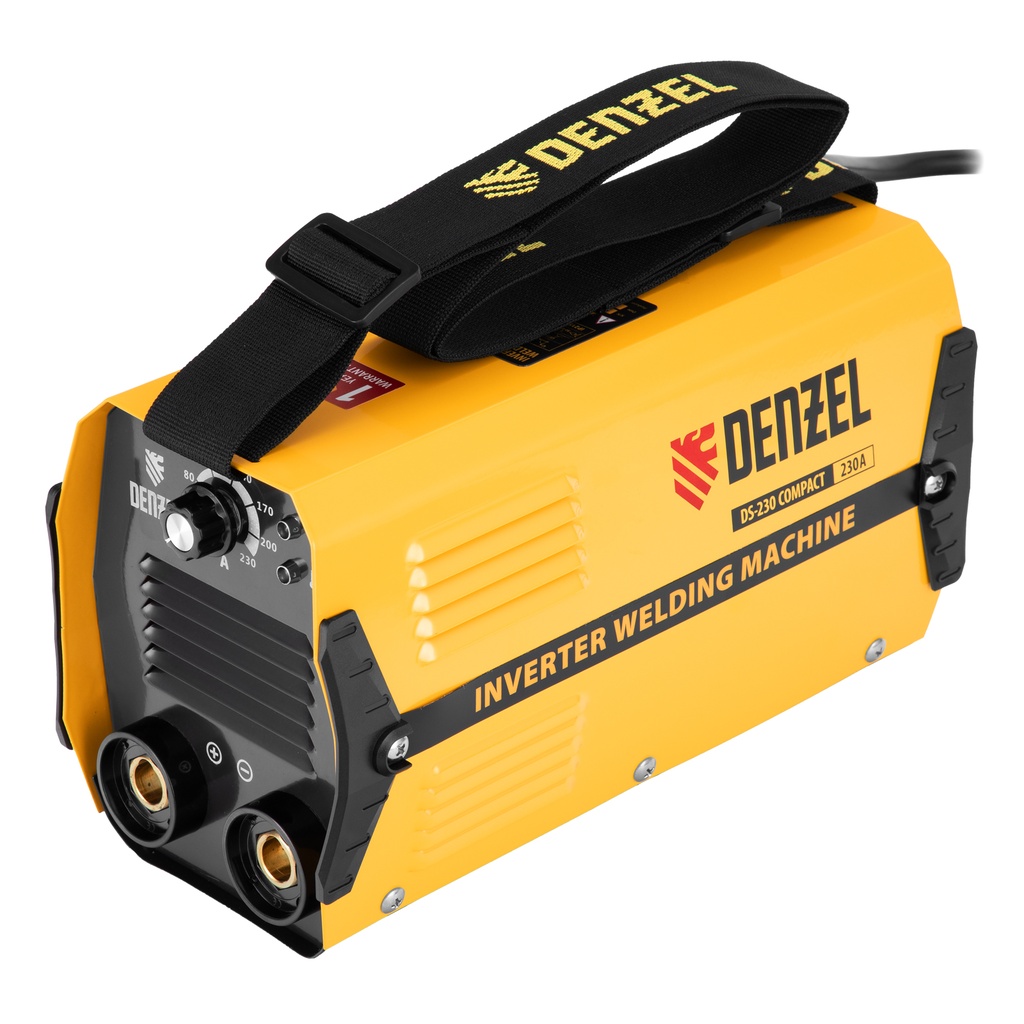 Inverter arc welding machine DS-230 Compact, 230 A, duty cycle 70%, diam, 1,6-5 mm// Denzel 8894374