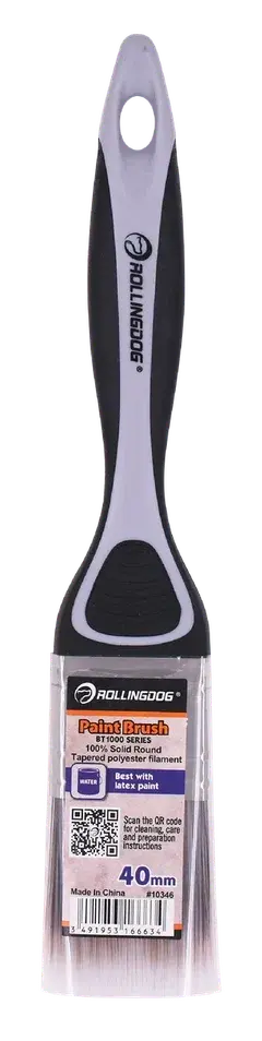 Rolling Dog PRO Paint Brush 40mm / Кисть малярная серия PRO 40 мм, Art. 10346