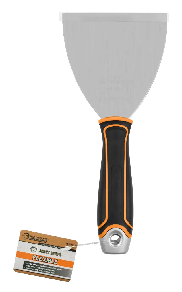 Rolling Dog Joint Knife 100 mm / Малярный шпатель 100 мм, Art. 50392