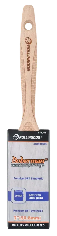 RollingDog Flat Paint Brush, 50 mm (2″)