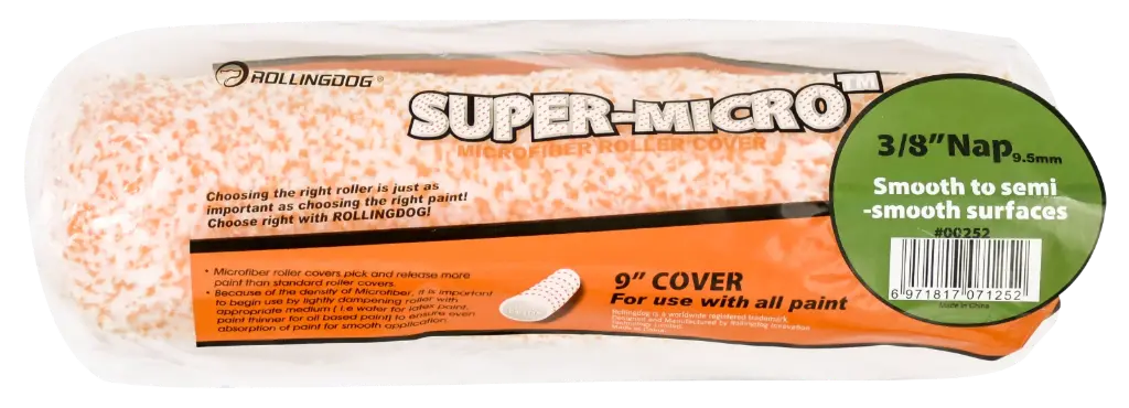 Валик из микрофибры RollingDog Super-Micro 230 мм (9″)