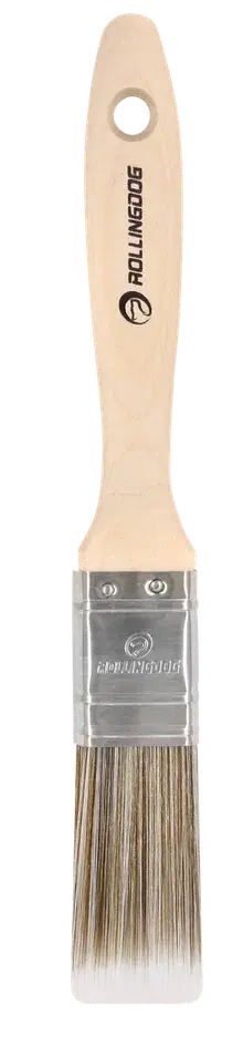 Rolling Dog Flat Paint Brush 1" / Кисть плоская 1", Art. 10188