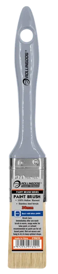 Rolling Dog Paint Brush 30mm / Плоская кисть 30 мм., Art. 10624