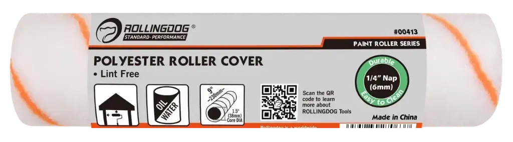 RollingDog Polyester Roller Cover 230 mm (9″)