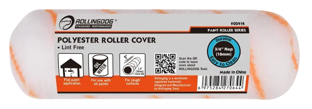 Polyester Roller Cover 9" Art. 00414