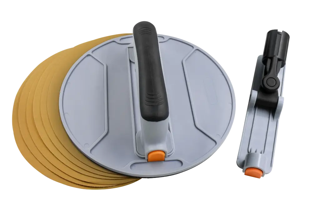 Rolling Dog Radial Sander Set 9PC / Набор для ручной шлифовки, Art. 90155