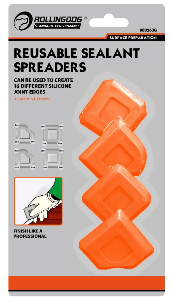 RollingDog Sealant Spreaders Set, 4 pcs