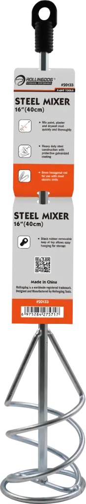 RollingDog Steel Mixer 400 mm (16″)