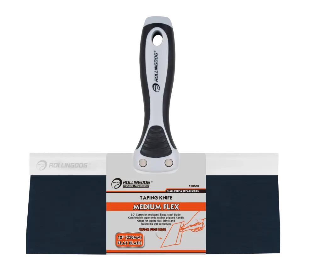 RollingDog Taping Knife 250 mm (10″), Medium Flex