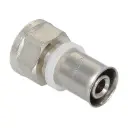 VALTEC Crimped-to-Female Straight Fitting 20×1/2"