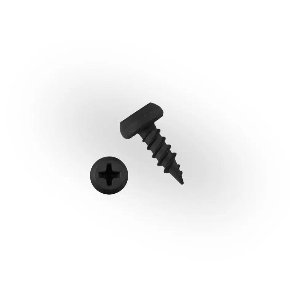 JEST Self-tapping screw "bug" sharpblack 3,5х11 (400 pcs) / Саморез "клоп " острый черный 3,5х11 (400 шт) - УТ-00002403
