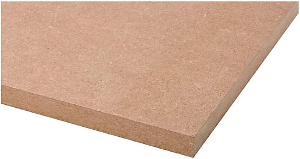 MDF Fibreboard Panel 4' × 10' (1220 × 3050 mm) × 18 mm