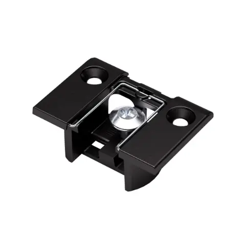 Italiana Ferramenta Kimana Hinge Plate (Black)
