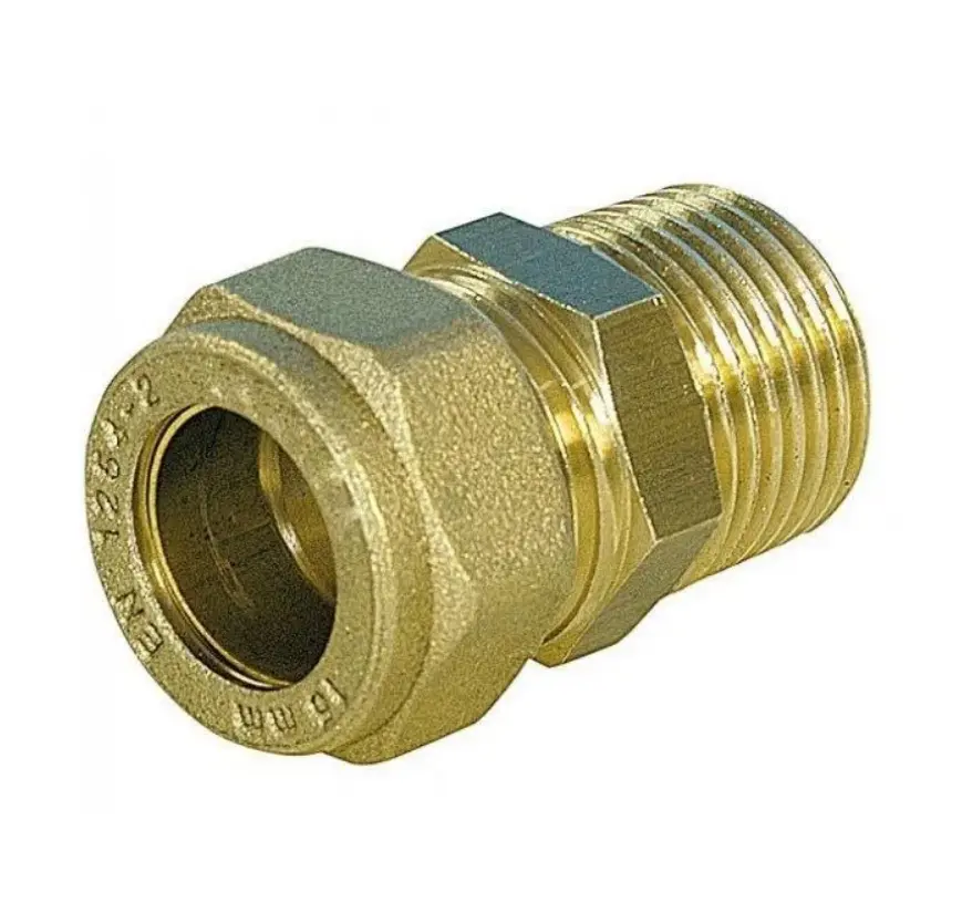 Comisa Compression Fitting 12x1/2" Male for Copper Pipe / Муфта обжимная Comisa НР для медной трубы 12x1/2"