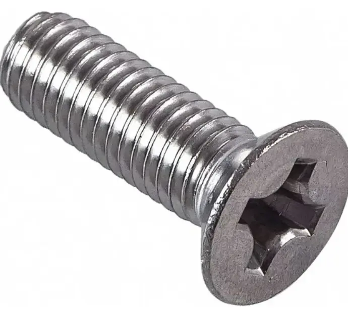 Countersunk Machine Screw Phillips 4×10 mm