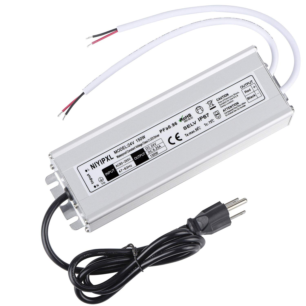 TR Waterproof LED Driver, 150W, 24V DC