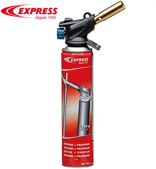 Express Gas Blow Torch with Ignition & Gas