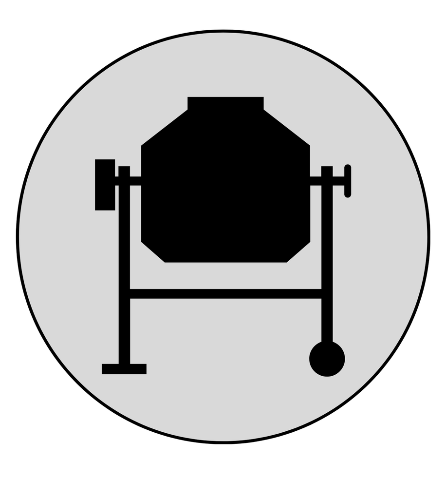 Concrete Mixer Rental 80 L, per day