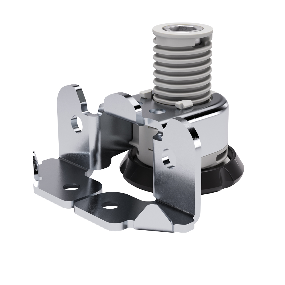 Italiana Ferramenta INTEGRATO TECH G Leveller, 2-Spike Adjustment, H20 mm