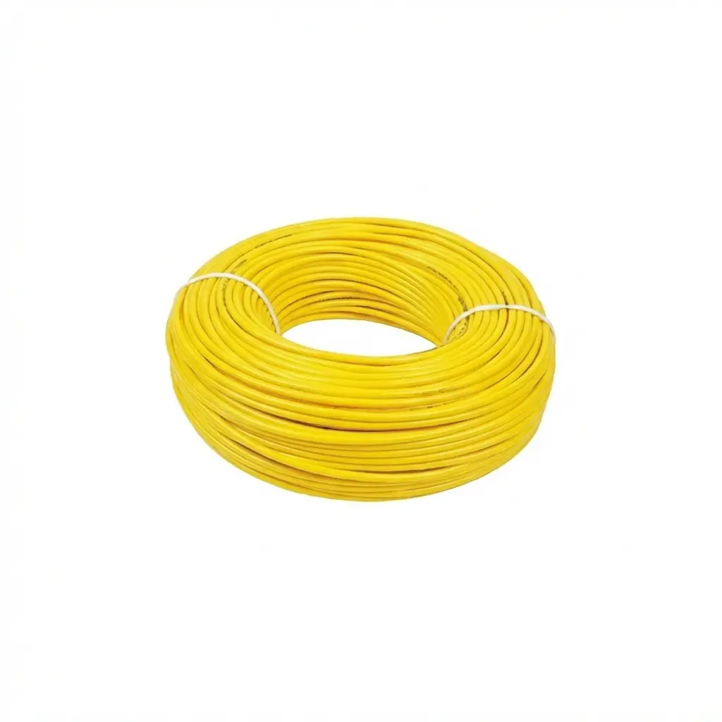 RR Rubber Insulated Cable, 1C × 2.5 mm², Yellow