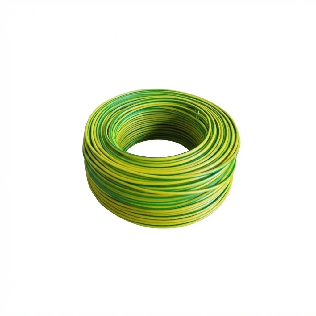 RR Rubber Insulated Cable, 1C × 2.5 mm², Y/G
