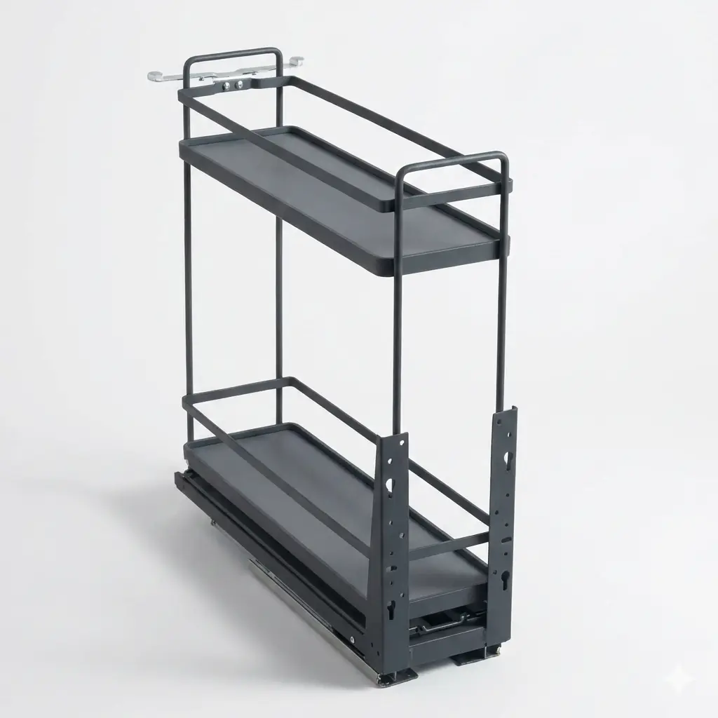 Avita UK Pull Out Bottle Basket 645 × 480 × 110 mm