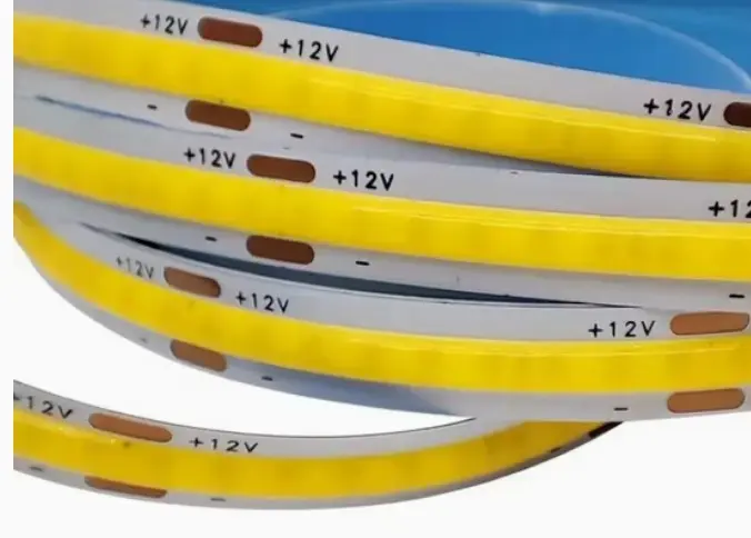 LED COB Light 12V, Warm White 3000K, 5 Mtr