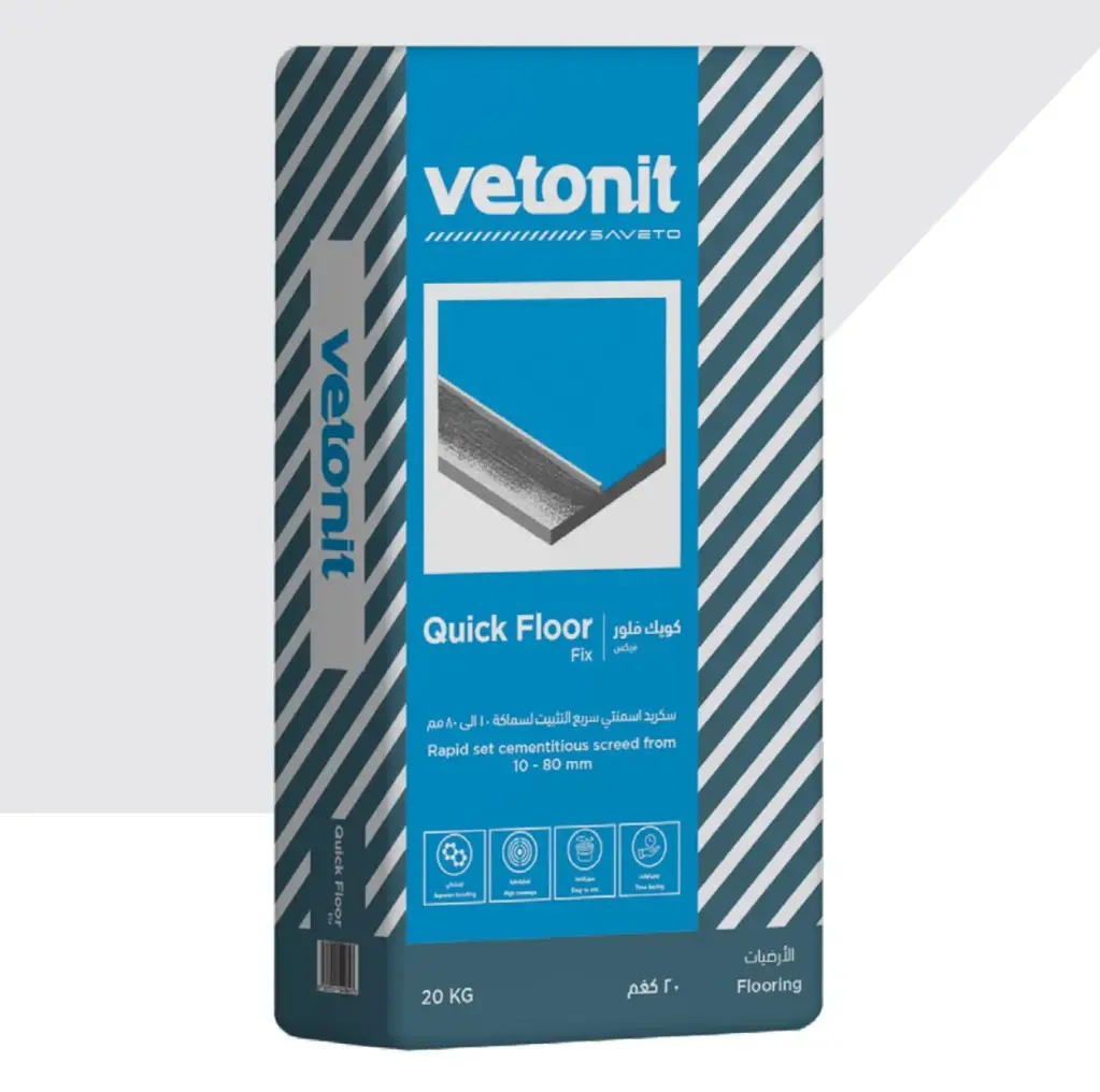 Быстротвердеющая смесь для пола Vetonit 20 кг