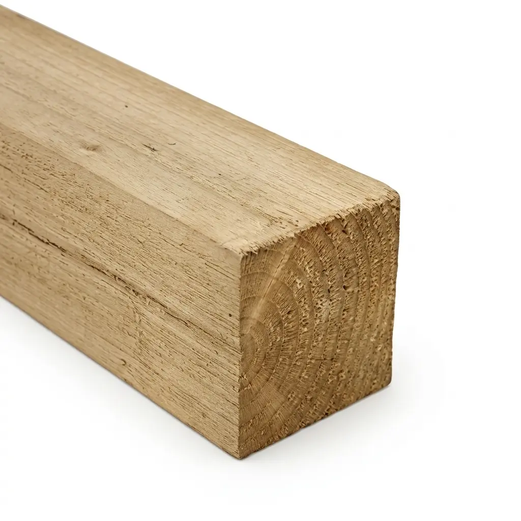 White Wood 100 × 100 × 4000 mm