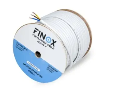 Finox Flexible Cable 4 mm², 3C, 100 Yard