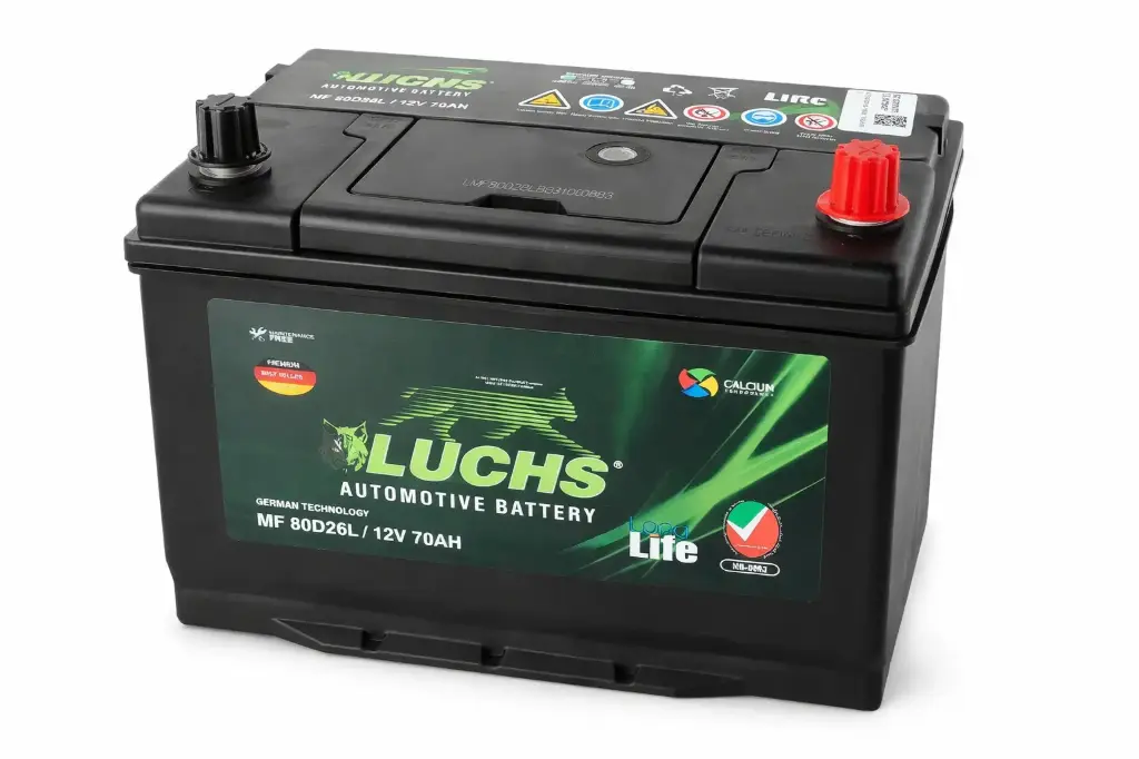 Аккумулятор LUCHS DN55 12В, 70А/ч