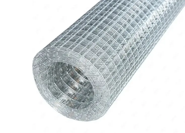 GI Welded Wire Mesh 100 × 100 × 4 mm, 1.5 × 15 m