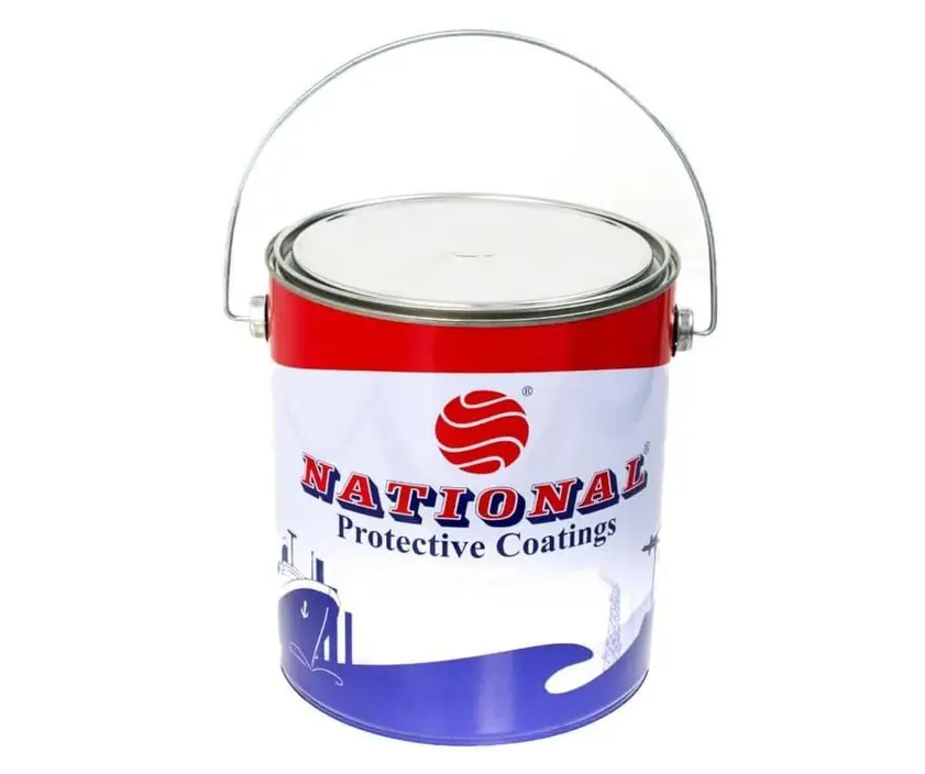 Эмаль синтетическая National Gloss 800, 4 л, белая