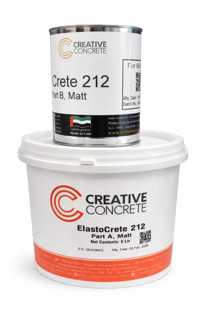 Полиуретановое покрытие Creative Concrete ElastoCrete 212, 5 л
